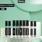 10 Perfumes Samples 5ML of Your Choice - Explorer Range - Bincy.pk