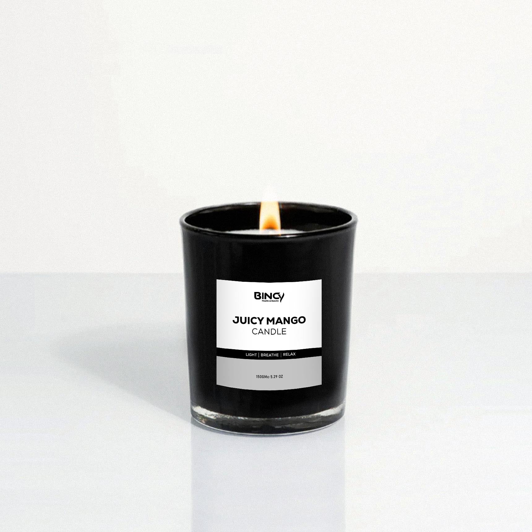 Juicy Mango Scented Candle - Bincy.pk